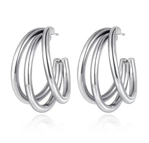 Spring Crush Hoop Earrings