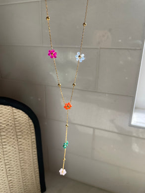 Confetti Lariat Necklace