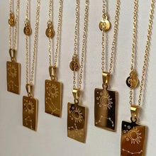 Load image into Gallery viewer, Zodiac Gold Filled Necklace