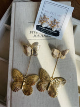 Load image into Gallery viewer, Level Up Butterfly Earrings